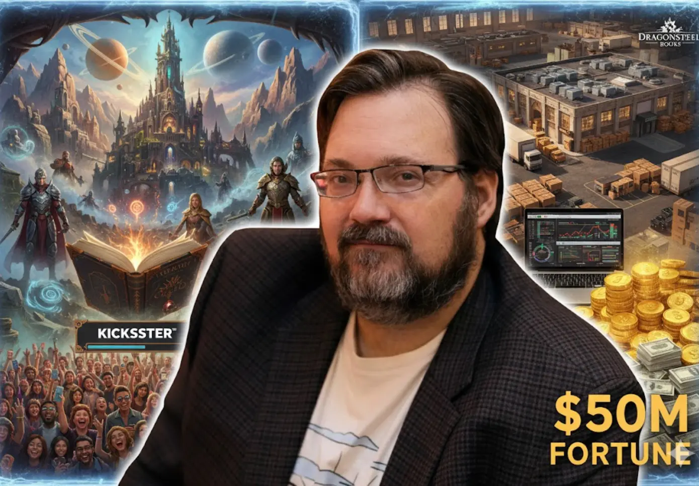 brandon sanderson net worth