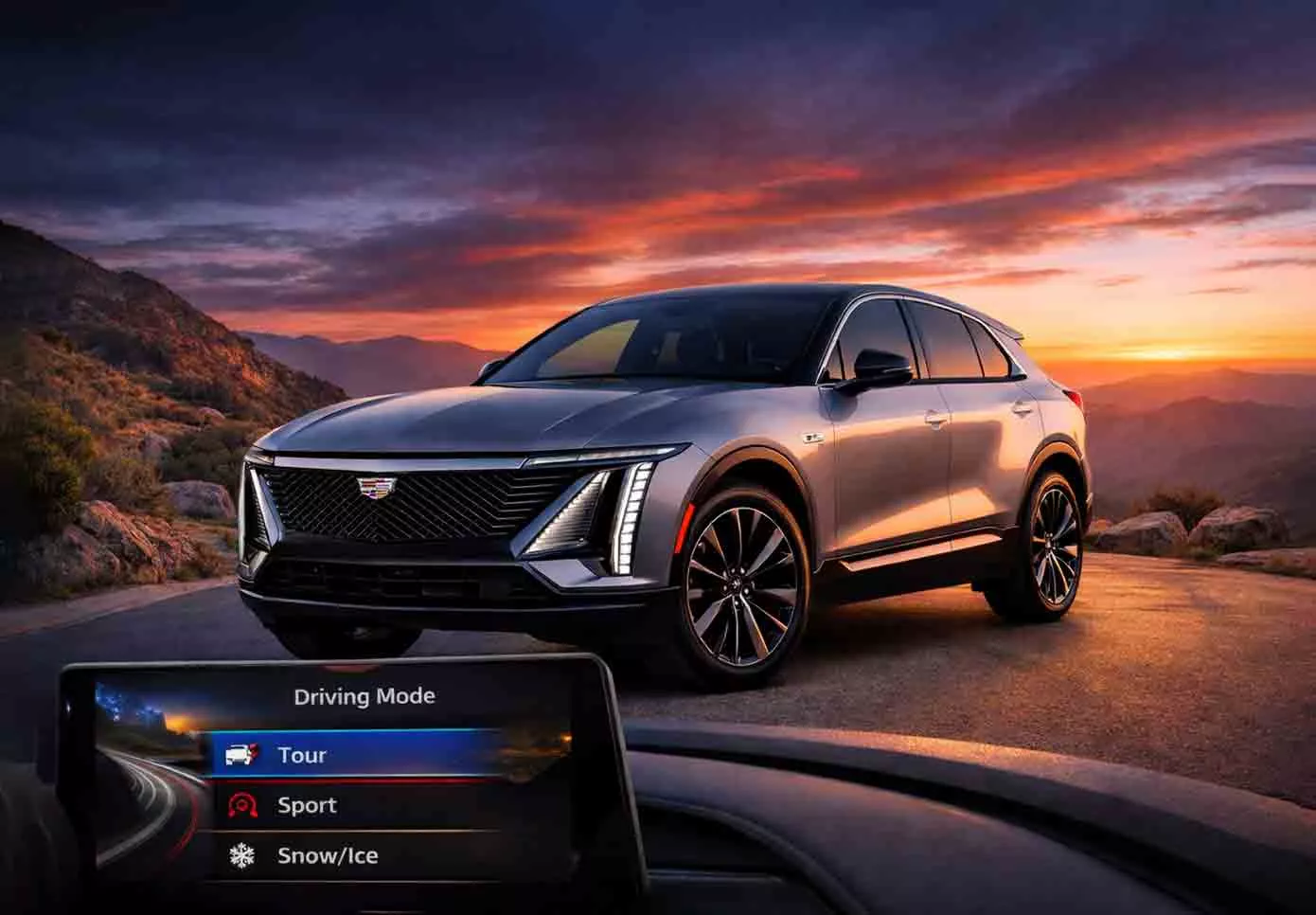Do the Driving Modes in Cadillac Lyriq Offer Different Ranges or Battery Usages