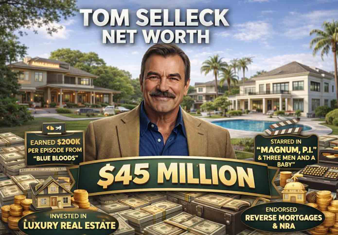 Tom Selleck Net Worth