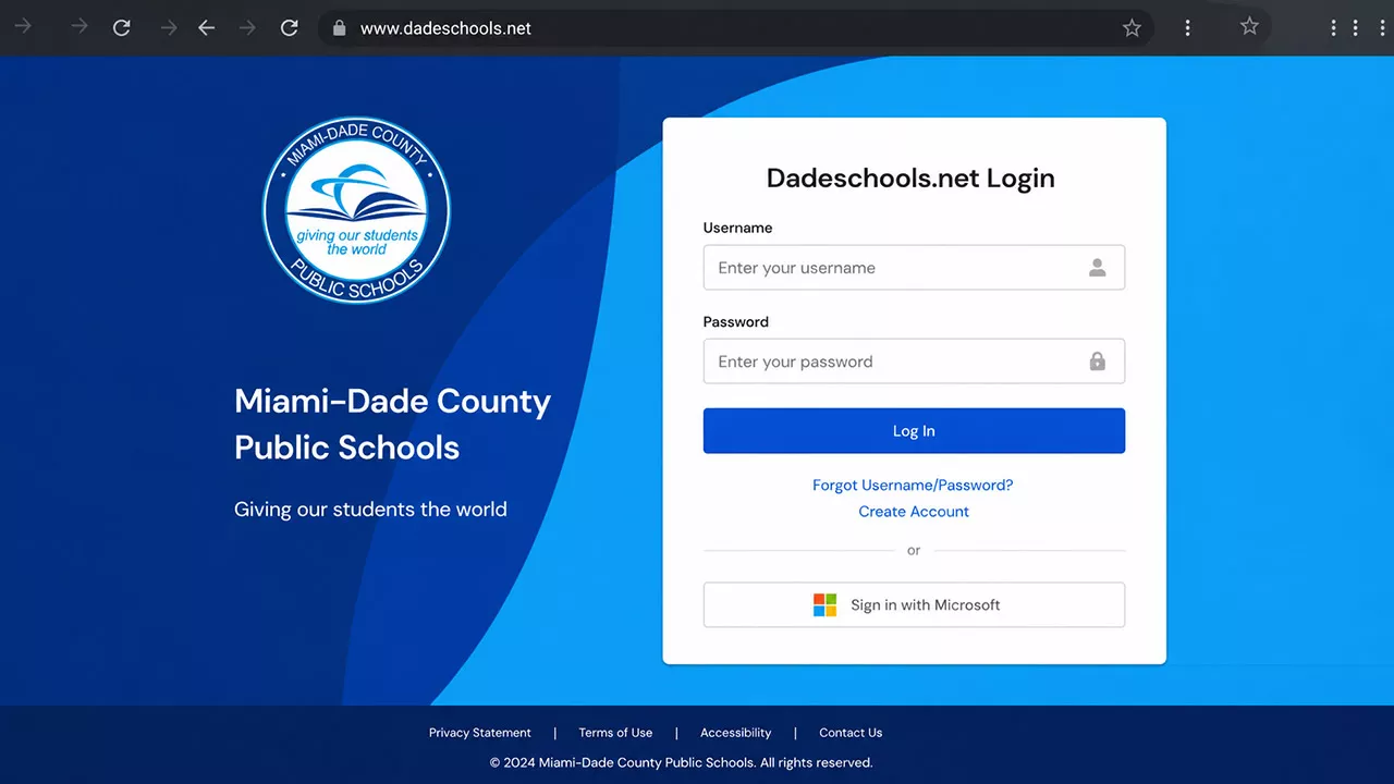 www.dadeschools.net login