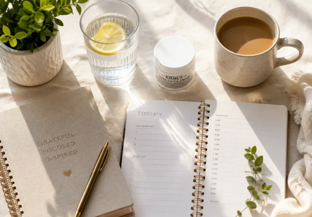 a morning routine does not need to be complicated to work