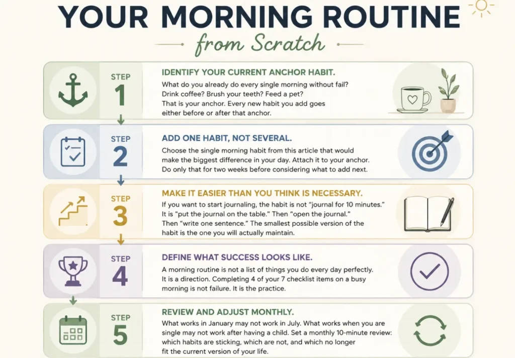 how to build your morning routine