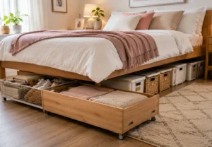 under bed storage ideas
